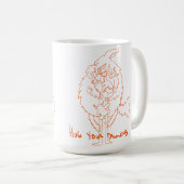 Hug Your Demons Koffiemok (Voorkant rechts)