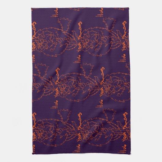 Hug Your Demons Theedoek (Verticaal)