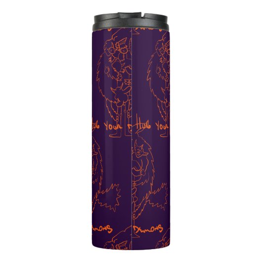 Hug Your Demons Thermosbeker (Achterkant)