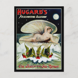 Hugard's ~ De geboorte van het Zee Nymph Briefkaart