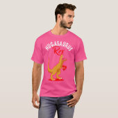 Hugasaurus Rex Valentijnsdag T Rex Dinosaur Match T-shirt (Voorkant volledig)