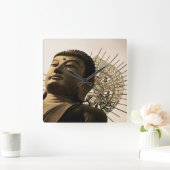 Huge Buddha Vierkante Klok (Huis)