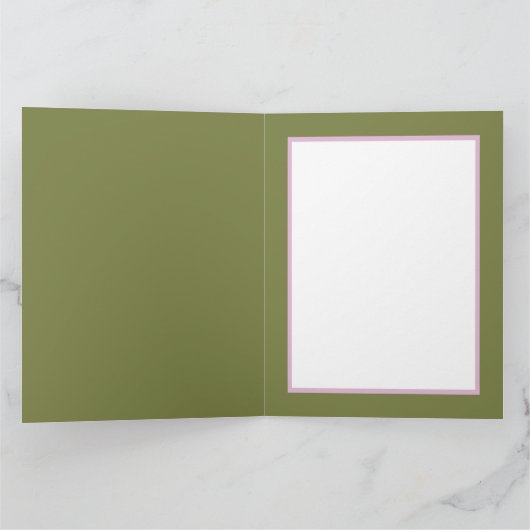 Huge cherry blossom voegt sentiment toe bedankkaart (Binnen)