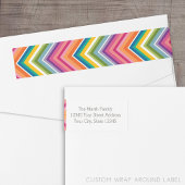 Huge Colorful Chevron Pattern