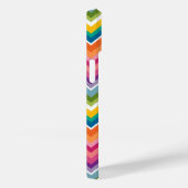 Huge Colorful Chevron Pattern Case-Mate iPhone Case (Achterkant / Rechts)