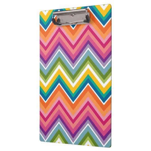 Huge Colorful Chevron Pattern Klembord (Links)