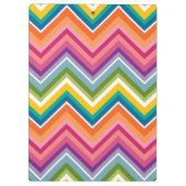 Huge Colorful Chevron Pattern Klembord (Achterkant)