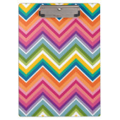 Huge Colorful Chevron Pattern Klembord (Voorkant)