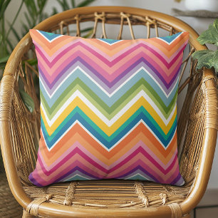 Huge Colorful Chevron Pattern Kussen