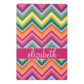 Huge Colorful Chevron Pattern Mini Klembord (Achterkant)