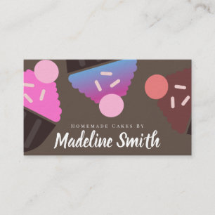 Huge Cupcakes Homemade Decorator Homemade Visitekaartje