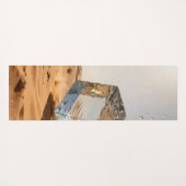 Huge floating blocks of water in the desert yogamat (Achterkant (horizontaal))