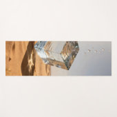 Huge floating blocks of water in the desert yogamat (Voorkant (horizontaal))