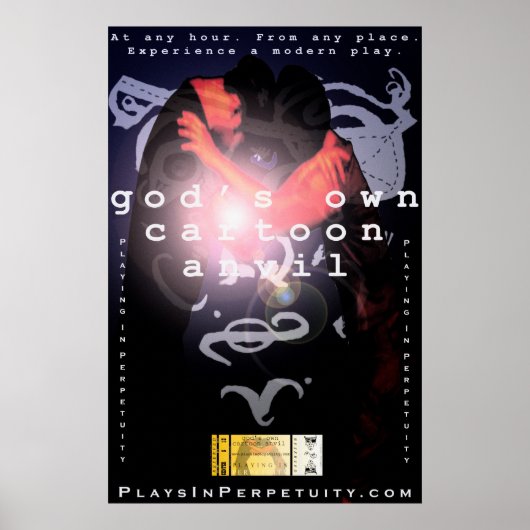Huge "God's Ewn Cartoon Anvil" Poster (Voorkant)