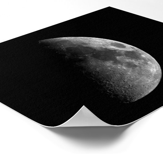 'Huge' Half Moon Print (Hoek)