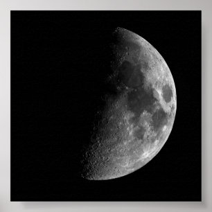 'Huge' Half Moon Print