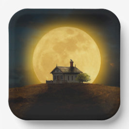 Huge Moon Papieren Bordje