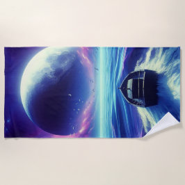 Huge Moon Strandlaken