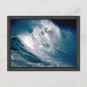 Huge Ocean Rogue Wave Painting Briefkaart