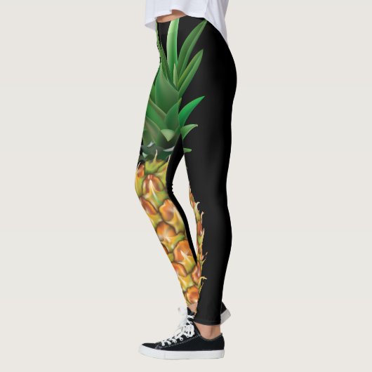 HUGE Pineappel-werkuitbroek Leggings (Links)