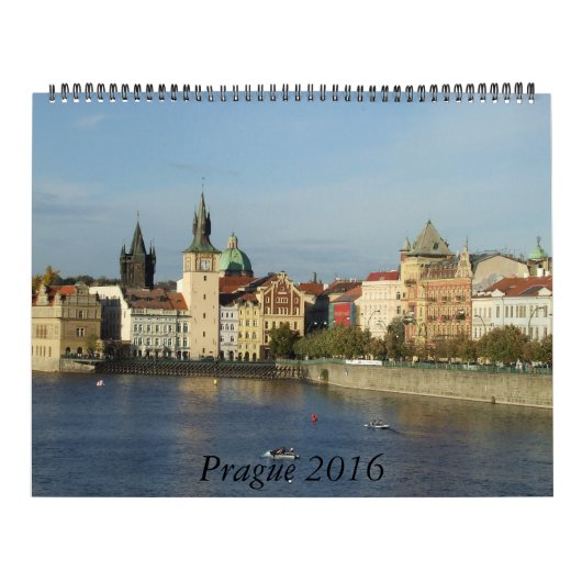 Huge Prague 2016-agenda Kalender (Hoes)