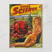 Huge Red Dog Insect Briefkaart (Voorkant)