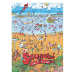 HUGE Saugatuck (dag) Tafelkleed