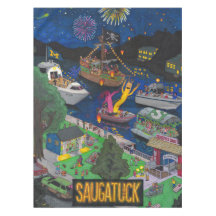 HUGE Saugatuck (nacht)