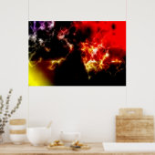 Huge Solar Flares-Poster 2 Poster (Keuken)