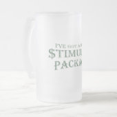 Huge Stimulus Package Matglas Bierpul (Voorkant links)