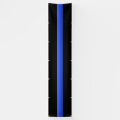 Huge Thin Blue Line Spandoek (Verticaal)