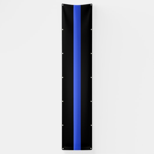Huge Thin Blue Line Spandoek (Verticaal)