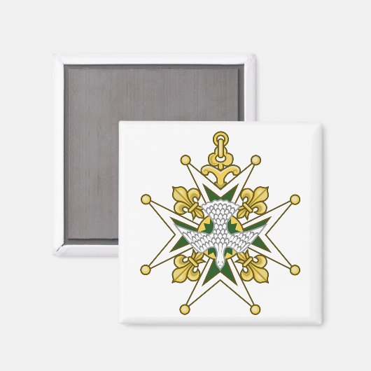 Hugenotenkruis Magneet (Voorkant / Achterkant)