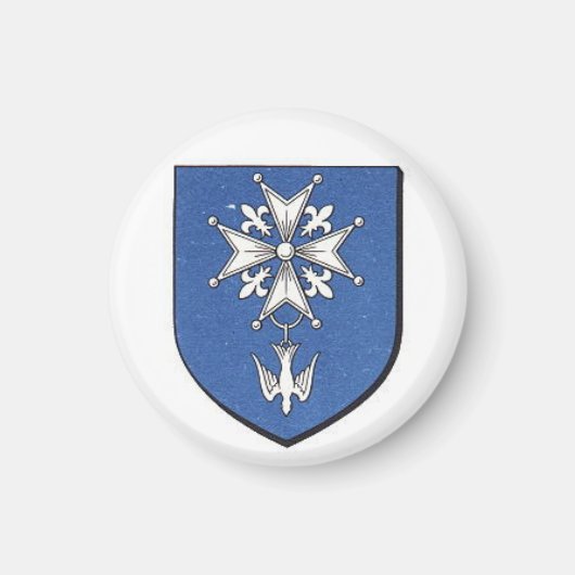 Hugenotenkruis Magneet (Voorkant)