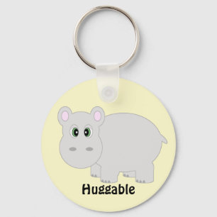 Huggable Hippo-Sleutelhanger Sleutelhanger