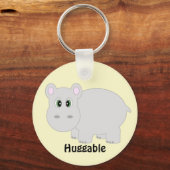 Huggable Hippo-Sleutelhanger Sleutelhanger (Voorkant)