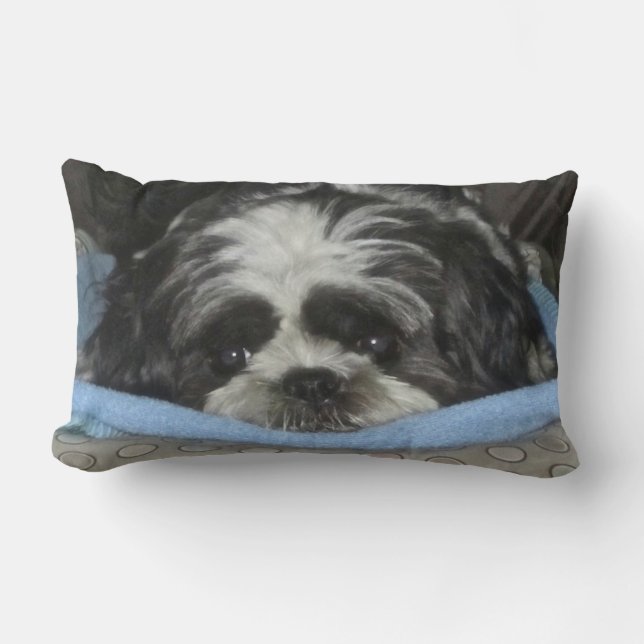 Huggable Shih Tzu Puppy Pillow Kussen (Voorkant)