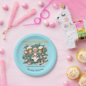 Huggies and Chuggies Cheers to Fatherhood Papieren Bordje (Feest)