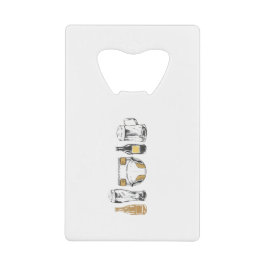 Huggies and Chuggies Creditkaart Flessenopener