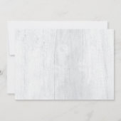 Huggies and Chuggies Diaper Party Invitation Kaart (Achterkant)