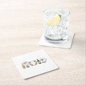 Huggies and Chuggies Kartonnen Onderzetters (Insitu)