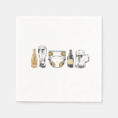 Huggies and Chuggies Servet (Voorkant)