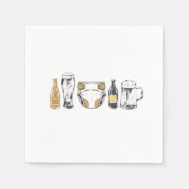 Huggies and Chuggies Servet