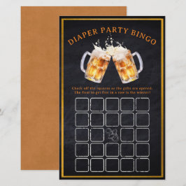 Huggies Chuggies Beer Luier Party Bingo Game