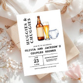 Huggies en Chuggies Couples Baby shower Kaart