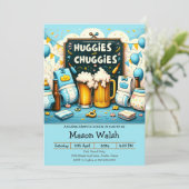 Huggies en Chuggies: De ultieme aanstaande celeb Kaart (Staand voorkant)