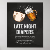 Huggies en Chuggies Late Night Luiers Poster (Voorkant)