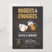 Huggies en Chuggies Luier Party Baby shower Kaart (Voorkant)
