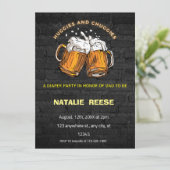 Huggies en Chuggies Papa Luier Kaart (Staand voorkant)