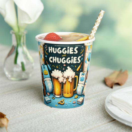 Huggies en chuggies papieren bekers (Insitu)